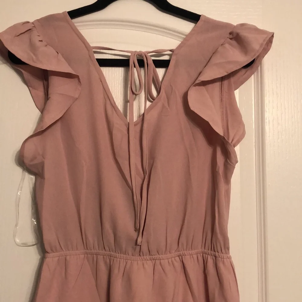 Pink Ruffle Dress- New without tags - Picture 8 of 10
